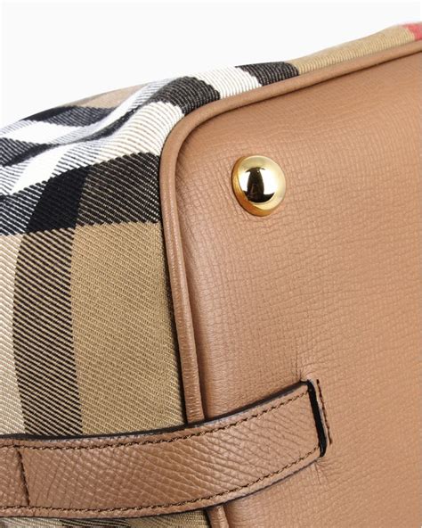 burberry sycamore house check bag|BURBERRY Grainy Calfskin House Check Medium Sycamore .